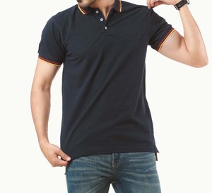 Men's Navy Blue <b>Half</b> Sleeve for <b>Shirt</b> Cotton Oxford Fabric Casual Solid Color Breathable Woven Design Regular Fit Quick Dry - Product Image 6