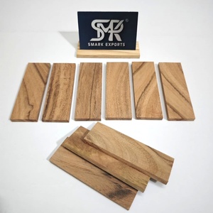Premium Acacia Wood <b>Knife</b> Handle Scale Blanks Natural Hardwood Custom <b>Knife</b> Handle Plates for DIY <b>Knife</b> Making Crafts - Product Image 6