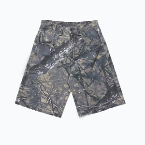 Pantalones Cortos de Mezclilla para Hombre, de Alta Calidad, Estilo Retro de Verano, con Estampado de Camuflaje Real, 100% Algodón, Corte Holgado Personalizado, Secado Rápido - Product Image 2