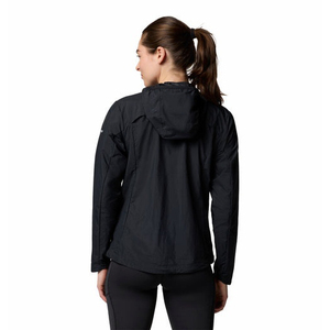 Chaqueta Cortavientos para Mujer, Transpirable, Impermeable, Ligera, con Capucha, para Correr, Entrenamiento, Viajes, Ropa Deportiva - Product Image 3
