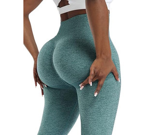 High Quality 4 Piece Butt Lifting Workout Leggings for Women Seamless Gym Scrunch Booty Lifting Sets - Product Image 3