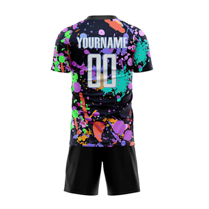 Custom Soccer Uniform Set Sublimated Football Jersey and <b>Shorts</b> Breathable Quick Dry Team Wear for Clubs Schools and Training - Product Image 2