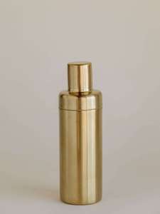 Modern Brass Handmade Eco-Friendly Cocktail Bar <b>Set</b> with Shaker Ice Bucket Tongs <b>Measuring</b> <b>Cup</b> 750ml Capacity Bar Tools - Product Image 4