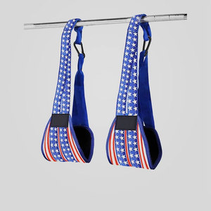 สายรัดออกกำลังกายแบบใหม่สำหรับบริหารหน้าท้อง สายรัดแขวนสำหรับฝึกความแข็งแรงของแกนกลางลำตัว ระบายอากาศได้ดี ปรับขนาดได้ - Product Image 4