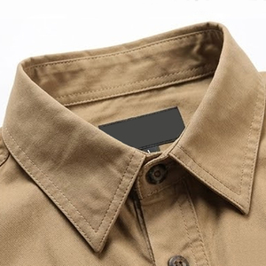 Camisa Táctica de Camuflaje Vintage Personalizada de Alta Calidad, Camisas Tácticas de Manga Corta Transpirables y Cómodas para Adultos - Product Image 3
