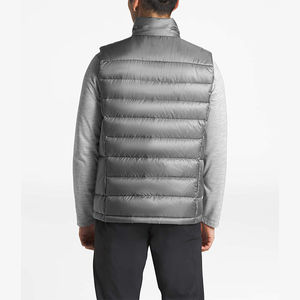 Dernier modèle Gilet matelassé décontracté en toile d'hiver pour femme, sans manches, avec fermeture éclair, logo personnalisé, style streetwear, mode équestre - Product Image 3