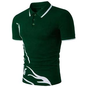 Custom Short Sleeve <b>Turtleneck</b> for Shirt Regular Fit Casual Knitted Breathable 100% Cotton Front Logo T-Shirt - Product Image 4