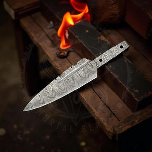 Lame vierge forgée en acier au carbone faite à la main pour la fabrication de couteaux écossais DIY, directement de l'usine - Product Image 3