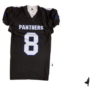 Personalizable más tamaño fútbol americano Jersey bordado aparejos sarga sublimación pantalones integrados transpirable más tamaño corto - Product Image 1