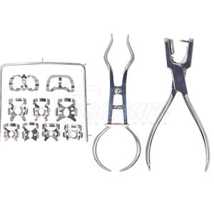 Kit de perforateurs de diaphragmes dentaires en acier inoxydable, le plus vendu, fabriqué au Pakistan - Product Image 4