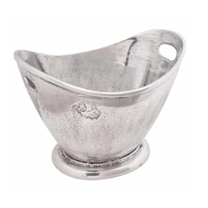 Cubo para Cócteles de Alta Calidad para Mantener el Vino Frío, Enfriador de Vino Doble de Aluminio, Cubo de Hielo Aislado de Aluminio - Product Image 1