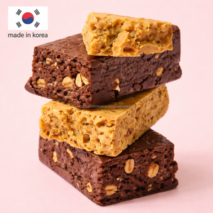 Snack energético de proteína coreano OEM, matcha, grano, mantequilla de cacahuete, dieta limpia, belleza coreana - Product Image 1