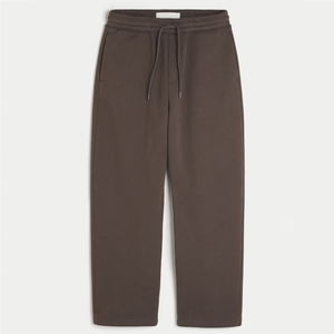 Pantalon de jogging en molleton épais pour homme, coupe décontractée, ample, avec taille élastique et cordon de serrage - Product Image 2