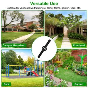 32 lame di ricambio in plastica per decespugliatore a batteria D0102HGP2XU per la rimozione delle erbacce - Product Image 5