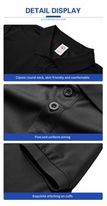 Polo Clásico de Verano para Niños, Personalizable por Sublimación, 100% Algodón, Malla de 165 g/m², Talla Europea Unisex S-3XL, Secado Rápido - Product Image 3