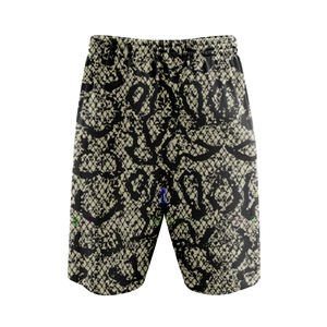 New Style High Street Solid Breathable Quick Dry <b>Men's</b> <b>Shorts</b> <b>with</b> Custom Colors Logo <b>Elastic</b> <b>Waist</b> Casual Beach Wear - Product Image 2