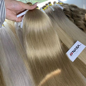 Extensiones de Cabello Color 8H, Cabello Vietnamita 100% Natural, Doble Trama, Precio al por Mayor, Suave y Brillante - Product Image 1