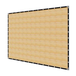 Telo Ombreggiante 90% 3,6 x 6 m per Pergola con Occhielli in Acciaio Inox, Tenda Parasole e Schermo Privacy 160 GS - Product Image 2