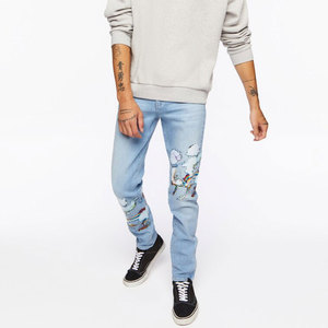 Pantalon droit slim pour homme, tendance, confortable, décontracté, taille personnalisée, haute qualité, 100% coton, service OEM, prix raisonnable - Product Image 3