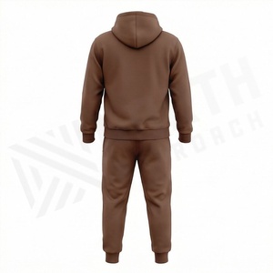 Survêtement en velours de haute qualité personnalisé pour hommes, vêtements de sport en velours, survêtement en molleton de luxe pour hommes, survêtements pour hommes - Product Image 2