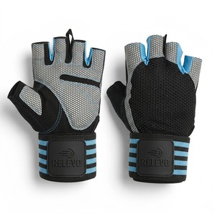 Gants de cyclisme d'été demi-doigts de qualité pour sports de plein air, 100 % polyester, en promotion - Product Image 1