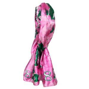 Pink Green Large <b>Scarf</b> Women Fashion Printed Design Soft Wrap Shawl Casual Winter Accessory Elegant Neckwear Stylish Apparel - Product Image 2