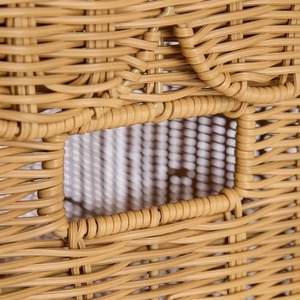 Handmade Scalloped Rattan Toy Chest Kids Furniture Scalloped <b>Storage</b> Trunk Best Quality Factory Price Wholesale - Product Image 2