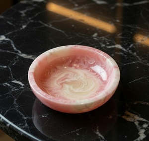 ชามสลัดเรซิ่น ของตกแต่งบ้าน ใช้สำหรับงานปาร์ตี้ ทนทาน ใช้กับเครื่องล้างจานได้ ปรับแต่งโลโก้ได้ ชามเรซิ่นสำหรับร้านอาหาร - Product Image 4