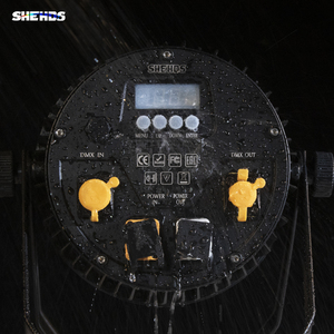 SHEHDS IP65 Wash Lighting Waterproof 18x18W RGBWAUV 6in1 LED Par <b>Light</b> Outdoor Stage for Building Concert Church - Product Image 4