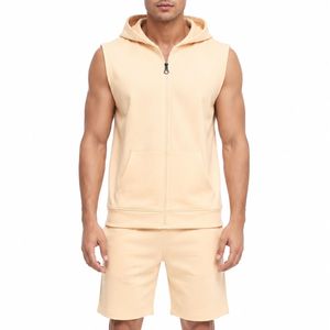 New Arrive Hot Sale Wholesale <b>Sleeveless</b> Hoodie High Quality <b>for</b> <b>Men's</b> With <b>Sleeveless</b> <b>Hoodies</b> <b>for</b> <b>Men's</b> - Product Image 1