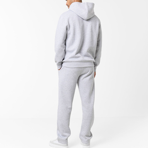 Wholesale Winter 100% Cotton Heavy <b>Weight</b> Thick Hoodies Custom Print Design Oversized Drop Shoulder <b>Blank</b> Men Hoodie for Men - Product Image 2