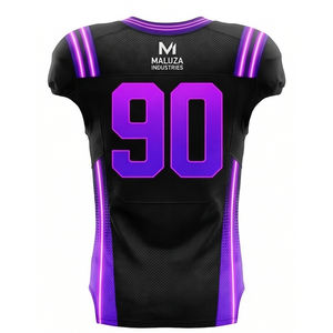 Uniforme de Fútbol Americano de Alta Tecnología con Gestión de Humedad 2.0, Conjunto de Ropa Deportiva Transpirable Sublimada para el Día del Partido - Product Image 2