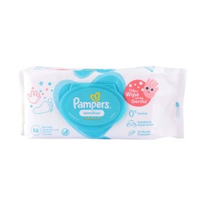 Toallitas húmedas Pampers Baby Clean Ultra Suaves para la higiene diaria y la protección delicada de la piel - Product Image 1