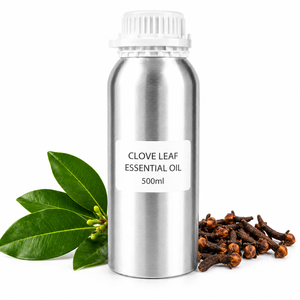 Huile aromatique de feuilles de clou de girofle pour diffuseur et fabrication de produits de soins personnels, huile de feuilles de clou de girofle en marque privée, OEM en vrac, provenance Inde - Product Image 1
