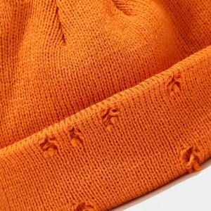 Steady Wool Blend Winter Unisex Streetwear Breathable Waterproof Adjustable Wholesale Customizable Beanie Hats - Product Image 4