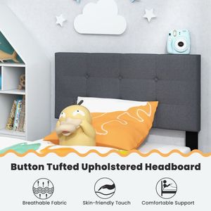 Letto matrimoniale imbottito con testiera capitonné a bottoni - Eleganti letti imbottiti - Product Image 6