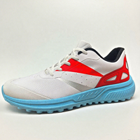 Nouvelles chaussures de cricket d'entraînement pour hommes, avec crampons en caoutchouc personnalisés, de qualité supérieure, pour le sport et le terrain, vente en gros, marque personnalisée.