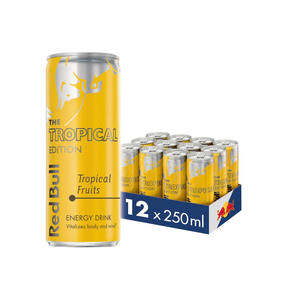 Boisson énergisante Red Bull Tropical Edition 250ml en canette, forte demande, approvisionnement B2B - Product Image 2