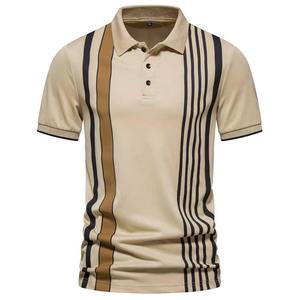 Polos de Primera Calidad para Hombre, Talla Adulto, Corte Ajustado, Ligeros, con Estampado, Material de Algodón - Product Image 1