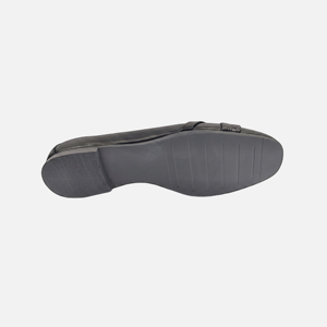 Zapatos de Tacón Medio Formales para Mujer, Sin Cordones, Transpirables, con Parte Superior de Piel de Oveja/Vaca/Serpiente, Suela de Goma, Punta Cerrada - Product Image 5