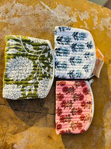 Monedero Acolchado Estilo Vintage con Diseño Floral, Cartera Pequeña con Cierre, Organizador para Tarjetas, Bolsa de Regalo con Flores Variadas - Product Image 5