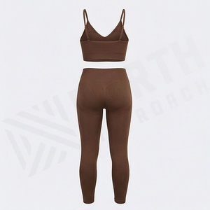 Conjunto de Yoga de Verano Personalizado de Alta Calidad para Mujer, Ropa Deportiva, Traje para Gimnasio, Correr, Ejercicio y Entrenamiento - Product Image 2