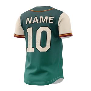 Custom Style Anti-Bacterial Flower Graffiti Pattern V-<b>neck</b> Baseball Jersey Men Embroidery/Printing Floral Custom Name Number <b>Fan</b> - Product Image 3