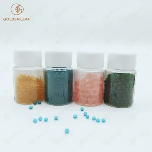 Food Grade Cigarette Capsule - Flavoured Mint Beads for Filters Rod - Cigarette Making Materials