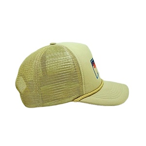 Gorra Premium de malla de camionero con bordado 3D de 5 paneles al por mayor de fábrica para hombres o mujeres gorra SnapBack estructurada material de logotipo personalizado - Product Image 4