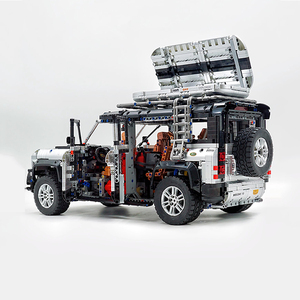 1:8 Off Road SUV Building <b>Block</b> Set 5268PCS Technical 4x4 Adventure Vehicle Model Compatible With Lego Bricks - Product Image 2