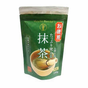 Poudre de matcha de qualité supérieure Tsuboichi 100g, thé vert japonais de qualité alimentaire avec un design oriental pour les outils traditionnels de matcha - Product Image 1