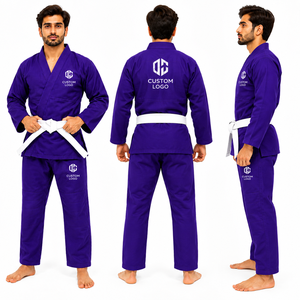 Uniforme de Jiu-Jitsu BJJ con Logotipo Personalizado 100% Algodón, Kimono Unisex para Entrenamiento de Judo, 440g, Elástico, de Secado Rápido, Transpirable y que Absorbe la Humedad - Product Image 1