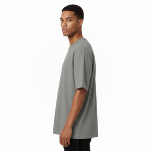 T-shirts pour hommes sur mesure, adaptés aux rassemblements d'équipe, aux salles de sport et aux activités sportives, en coton, col rond, manches courtes. - Product Image 2