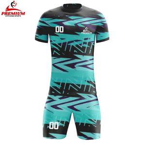 Uniforme de Fútbol Personalizado de Secado Rápido Antibacterial, 100% Poliéster, Protección UV, Manga Corta, Transpirable, Verano, Alta Calidad - Product Image 3